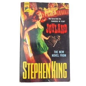 2013 Who Dares Enter the Funhouse of Fear? Joyland by Stephen King Book Library